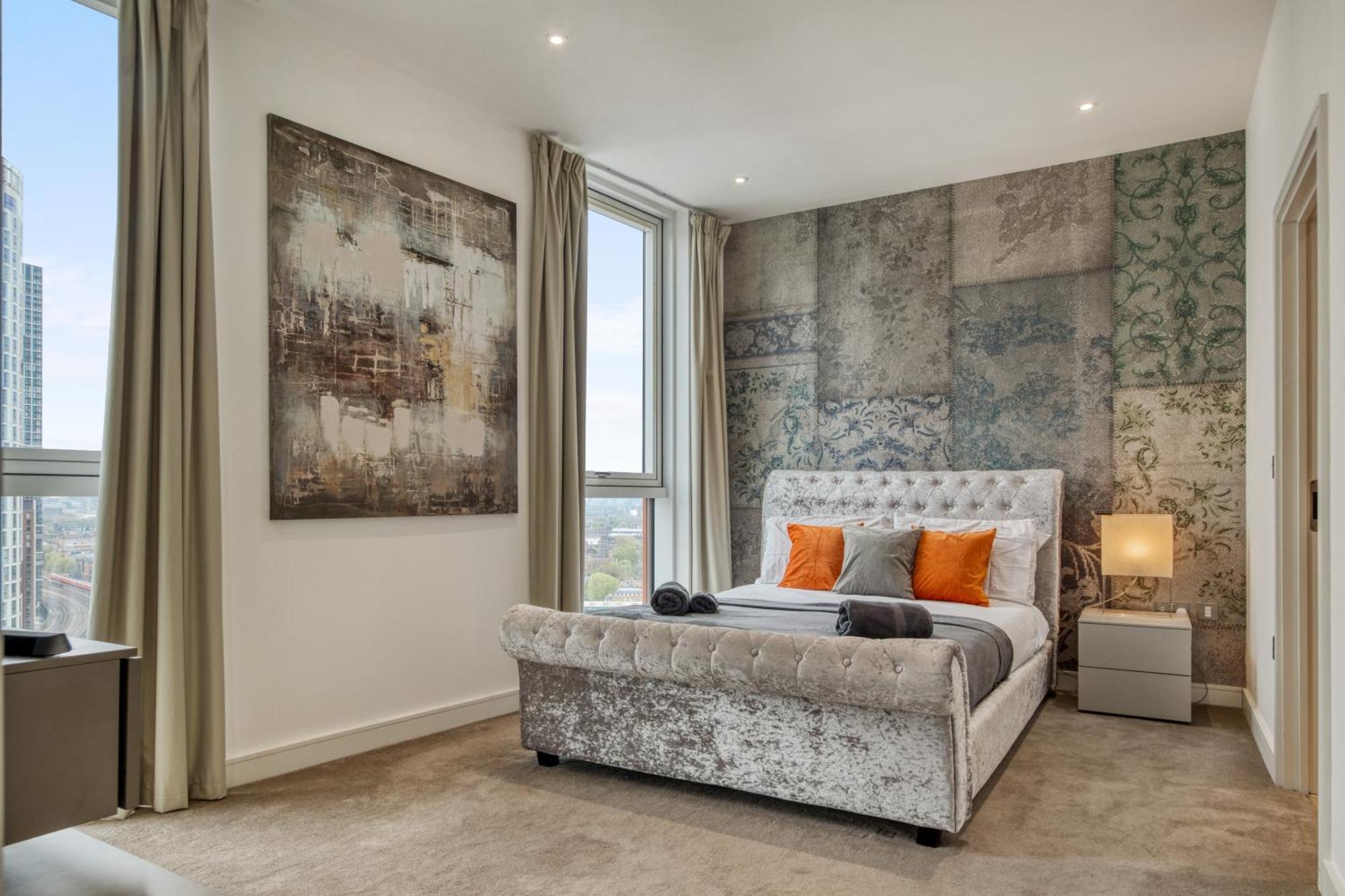 Апартаменты Stunning 360º View Luxurious Penthouse Лондон Экстерьер фото
